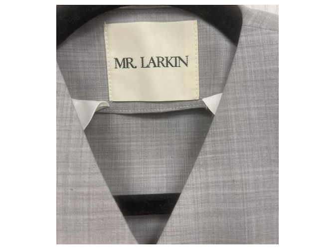 Autre Marque MR. LARKIN Blazer aus grauer Wollmischung - Ansicht 3