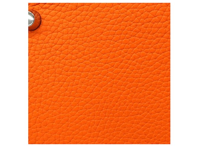 Hermès Hermes Picotin 18 Lock Handtasche Orange - Ansicht 10