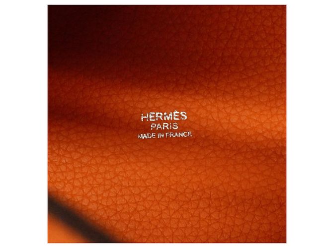 Hermès Hermes Picotin 18 Lock Handtasche Orange - Ansicht 5