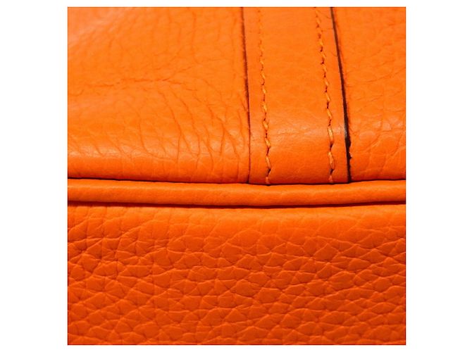 Hermès Hermes Picotin 18 Lock Handtasche Orange - Ansicht 8