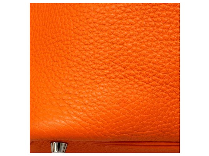 Hermès Hermes Picotin 18 Lock Handtasche Orange - Ansicht 9