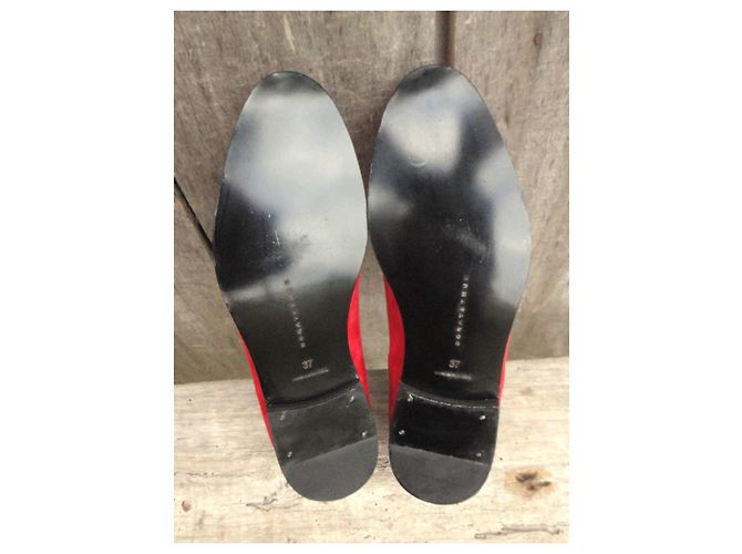 Scarpe Derby Dorateymur in scamosciato rosso - vista 6