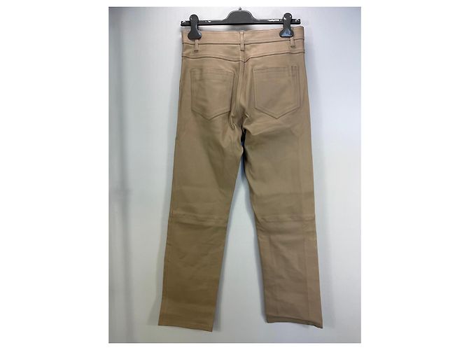 Joseph Stretch-Lederhose Beige - Ansicht 2