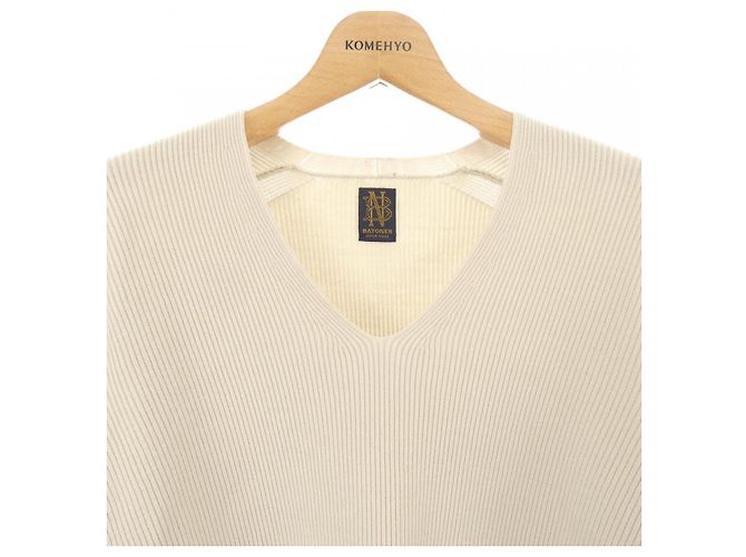 Autre Marque Wollstrickwaren Batoner Beige - Ansicht 5