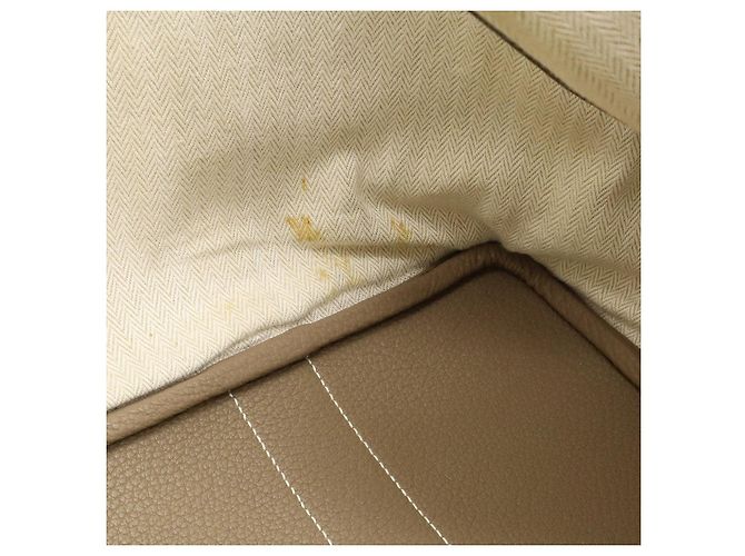 Hermès Borsa Tote Hermes Garden Party PM Negonda Marrone Taupe - vista 7