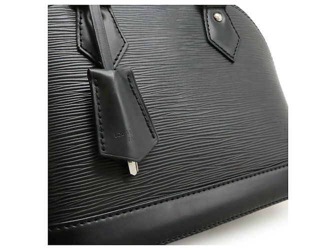 Borsa 2way Louis Vuitton Alma BB Epi Nero - vista 9