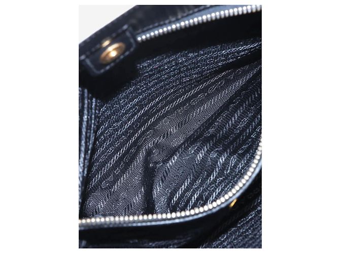 Prada Bolsa 2way em couro Saffiano preto - vista 11