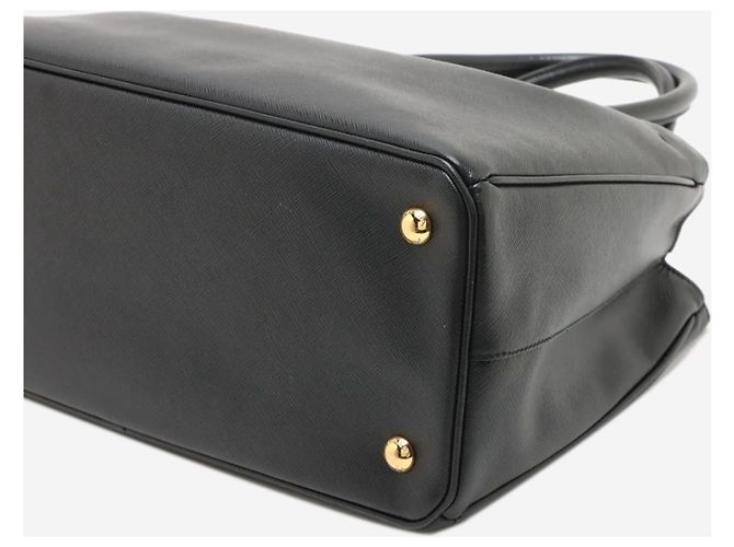 Prada Bolsa 2way em couro Saffiano preto - vista 3