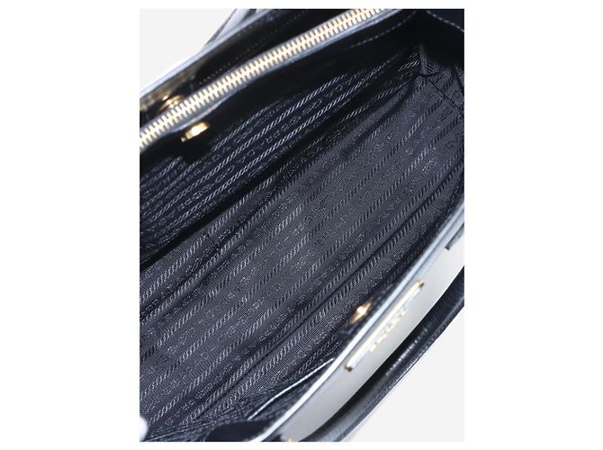 Prada Bolsa 2way em couro Saffiano preto - vista 8
