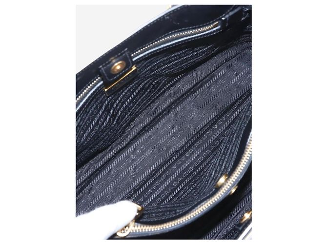 Prada Bolsa 2way em couro Saffiano preto - vista 9