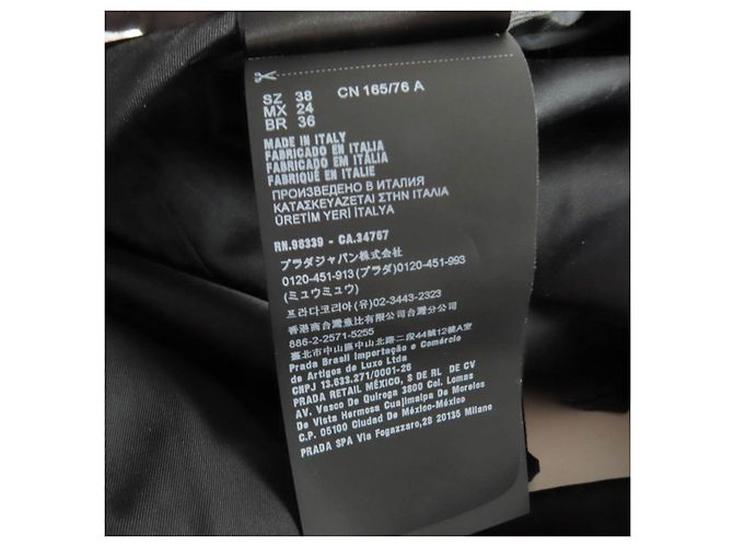 Prada Kurzarmhemd aus recyceltem Polyamid Schwarz - Ansicht 9