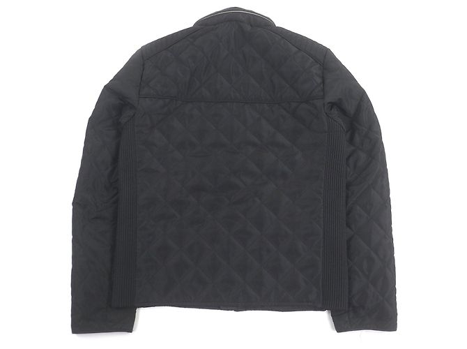 Blouson imbottito con logo Triangle Prada Nero - vista 4