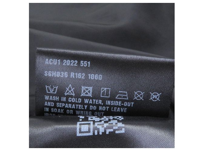 Blouson imbottito con logo Triangle Prada Nero - vista 9