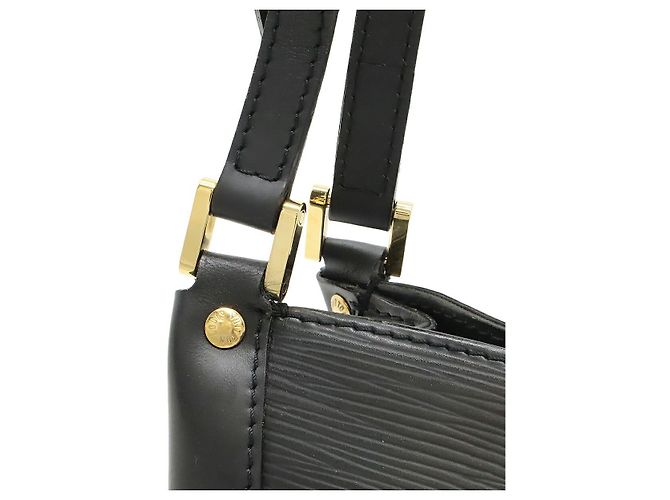 Borsa a Spalla Louis Vuitton Mandara PM Epi Nero - vista 6