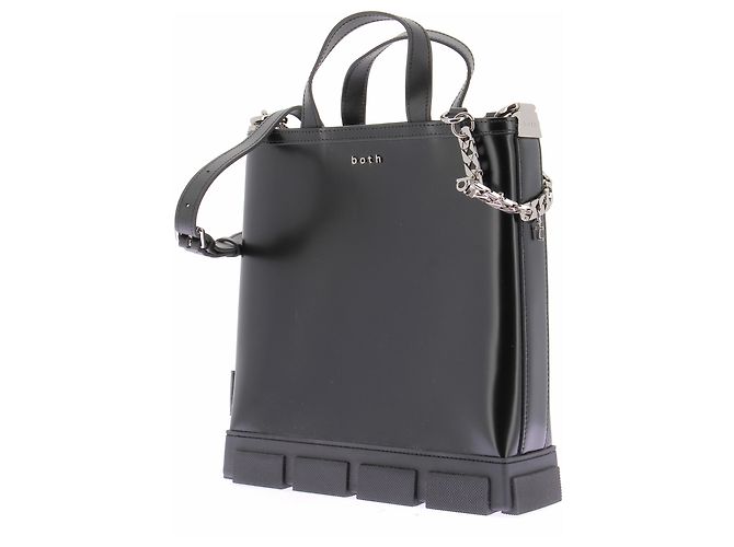 Autre Marque Borsa a mano in pelle nera Nero - vista 2