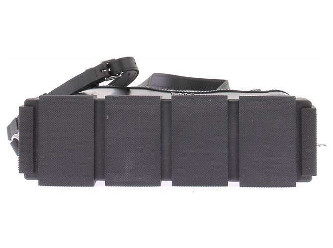 Autre Marque Borsa a mano in pelle nera Nero - vista 6