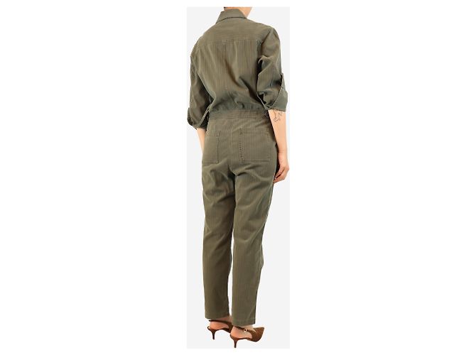 Autre Marque Mono de espiga elástico verde militar - talla S - vista 2