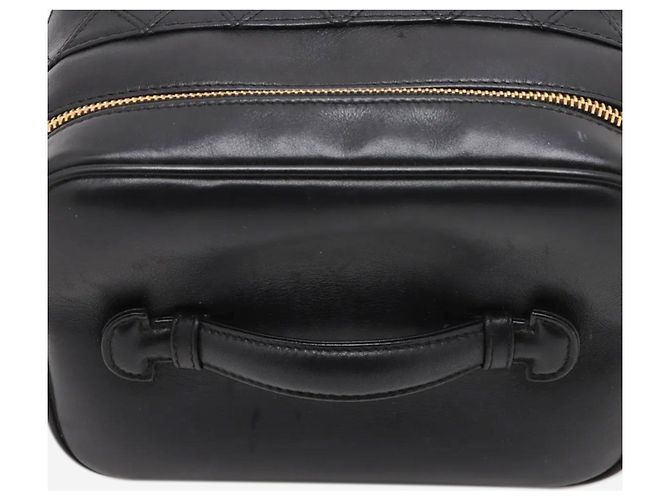 Chanel Schwarze Vintage 1996 Vanity Tasche - Ansicht 11