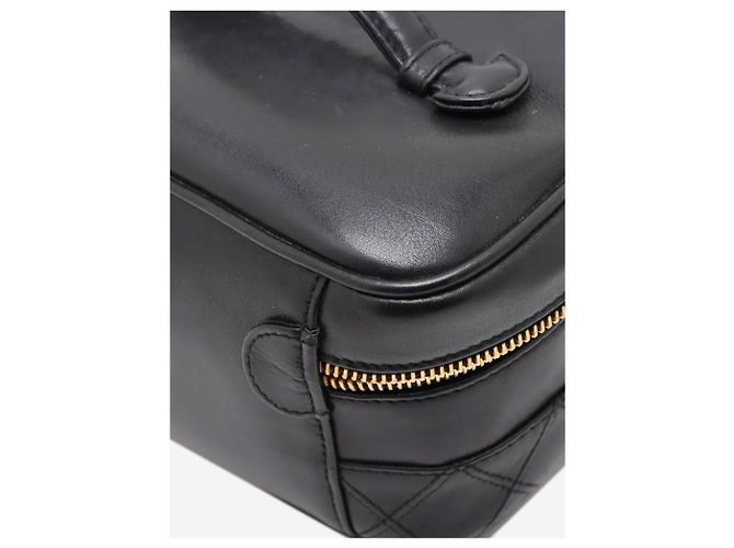 Chanel Schwarze Vintage 1996 Vanity Tasche - Ansicht 5