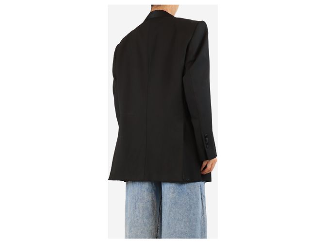 Tom Ford Schwarze Wollsakko - Größe 54R - Ansicht 2