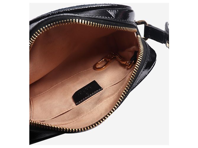 Gucci Borsa a tracolla Ophidia in scamosciato blu navy - vue 6