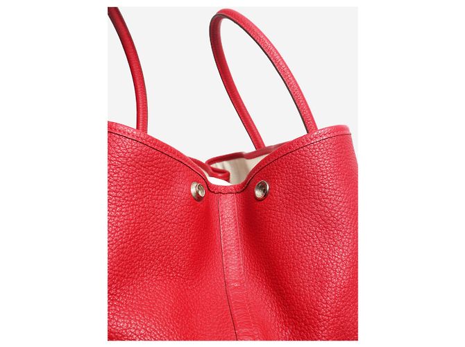 Hermès Borsa tote in pelle Red Garden Party 36 Rosso - vista 5