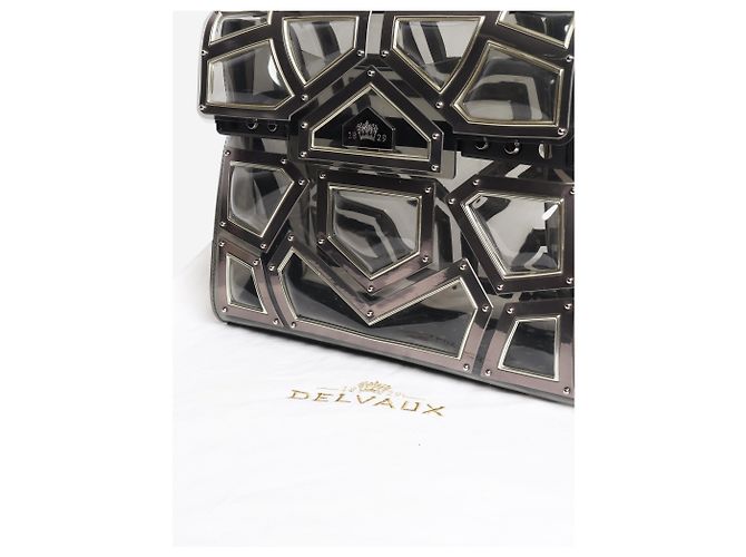 Delvaux Silver Tempête GM Gladiator Tasche Silber - Ansicht 10