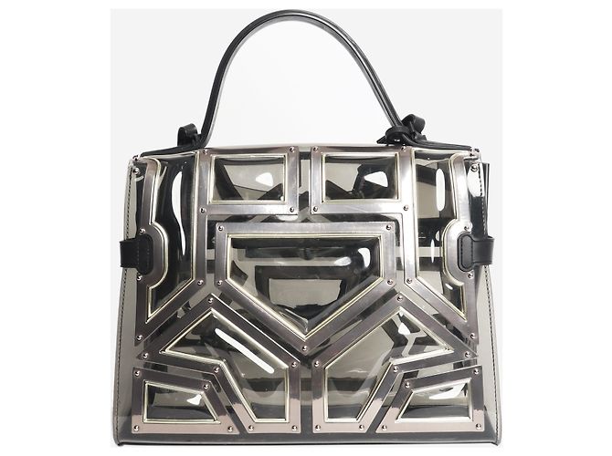 Delvaux Silver Tempête GM Gladiator Tasche Silber - Ansicht 4