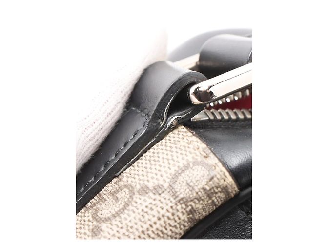 Gucci Borsa a tracolla GG Supreme marrone - vista 13