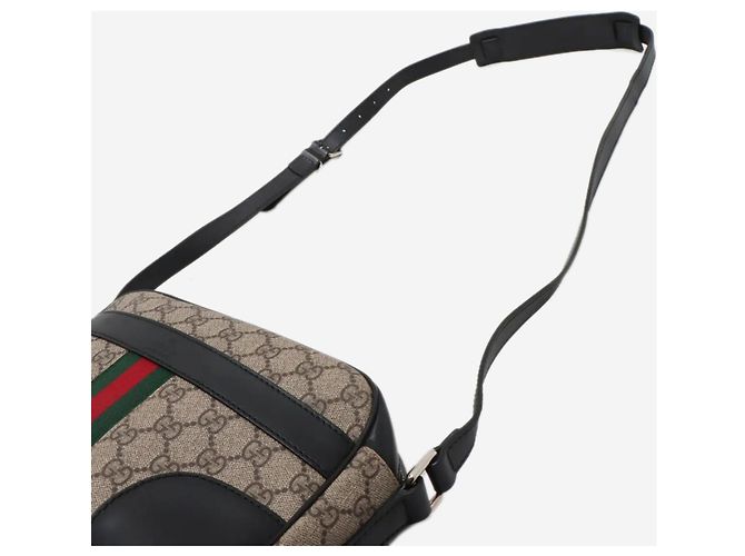 Gucci Borsa a tracolla GG Supreme marrone - vista 5