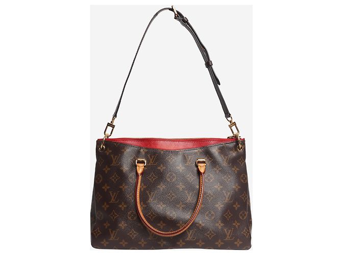 Louis Vuitton Borsa a tracolla Monogram Pallas MM marrone 2019 - vista 2