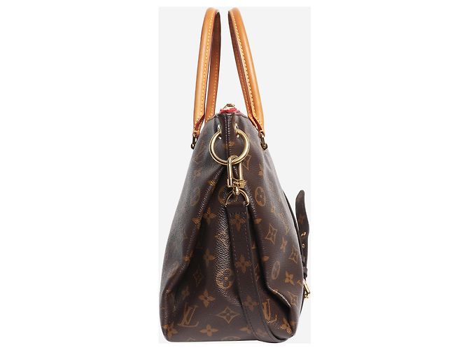 Louis Vuitton Borsa a tracolla Monogram Pallas MM marrone 2019 - vista 4