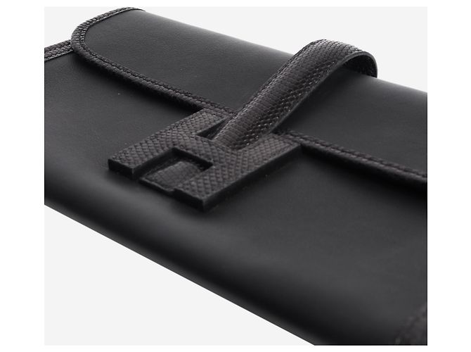 Hermès Clutch Black Jige Elan 29 Nero - vista 4