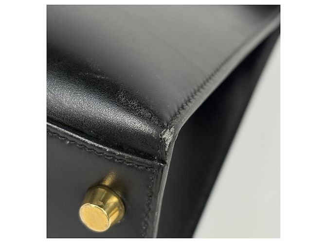 Hermès Borsa Hermes Kelly 28 Nero - vista 7