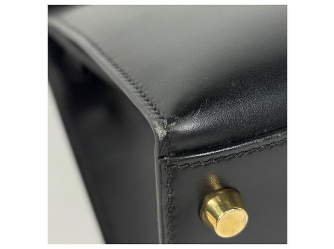 Hermès Borsa Hermes Kelly 28 Nero - vista 8