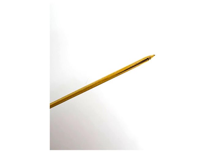 Chanel Coco Mark Brosche Schwarz Golden - Ansicht 4