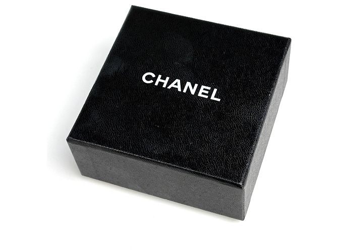 Chanel Coco Mark Brosche Schwarz Golden - Ansicht 6