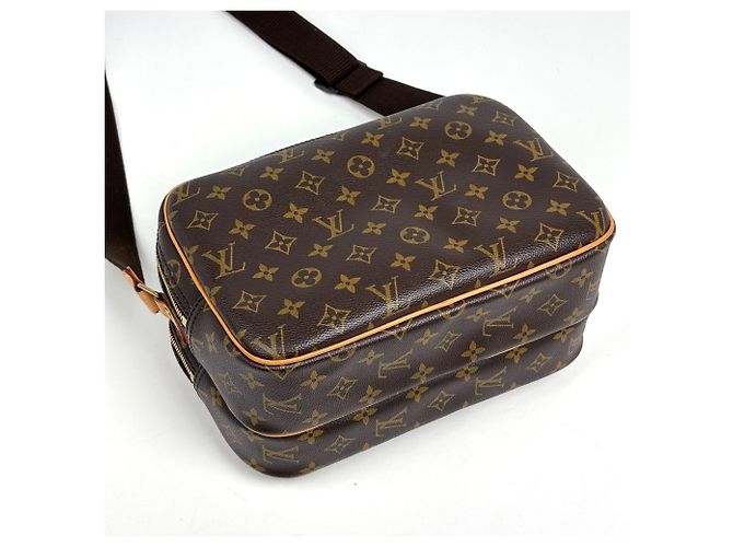 Louis Vuitton Reporter PM Schultertasche Braun - Ansicht 2
