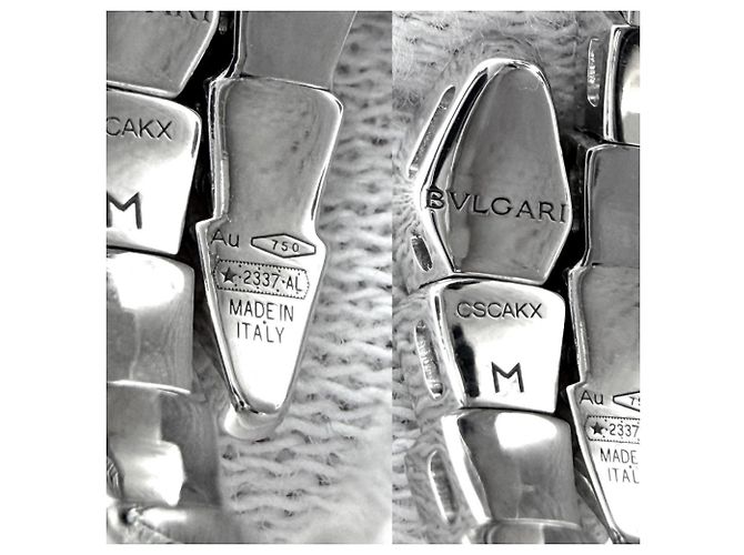 Bulgari Bvlgari Serpenti Viper Ring Silber - Ansicht 3