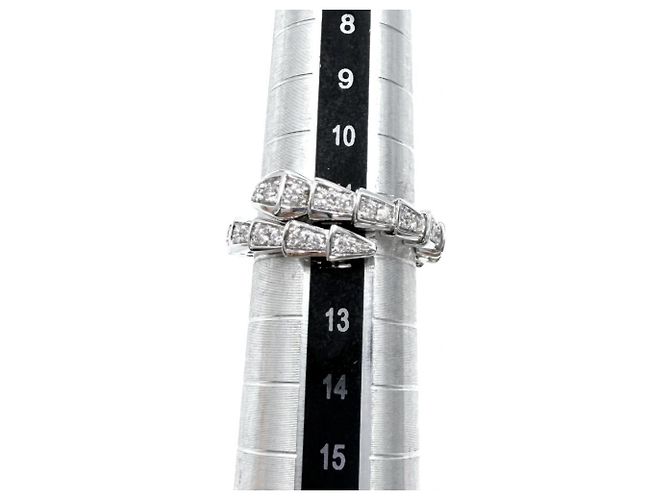 Bulgari Bvlgari Serpenti Viper Ring Silber - Ansicht 4