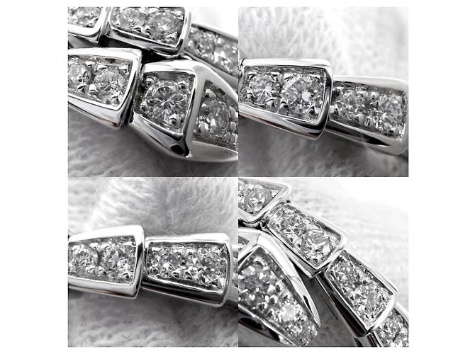 Bulgari Bvlgari Serpenti Viper Ring Silber - Ansicht 5