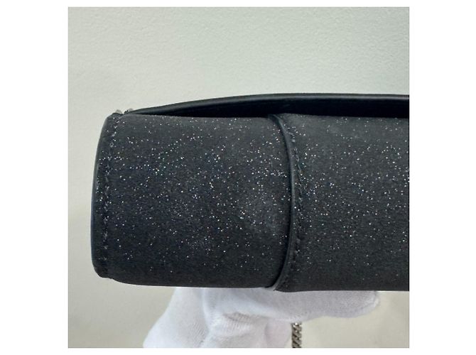 Portafoglio con catena Hourglass Balenciaga Nero - vista 10
