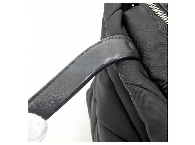 Piccola borsa tote imbottita da donna Prada Nero - vista 6
