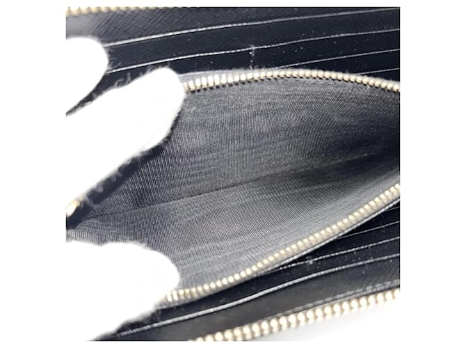 Prada Damen-Langgeldbörse Schwarz - Ansicht 5