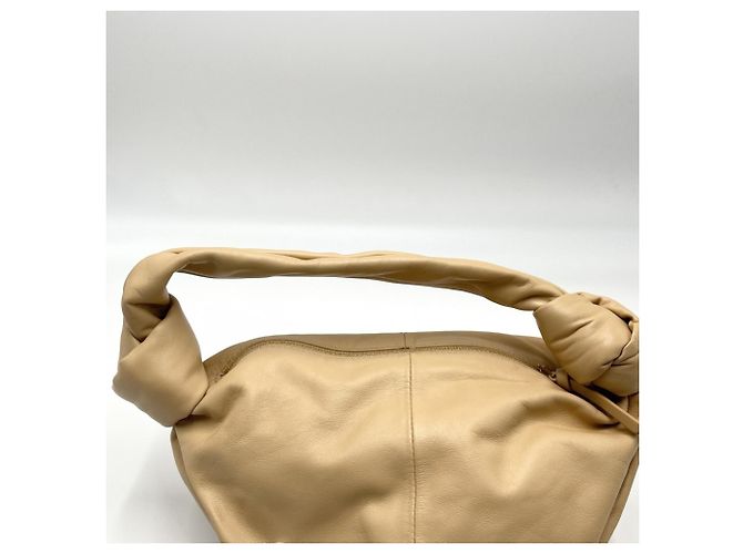 Knot Borsa a mano in pelle Bottega Veneta Marrone - vista 8