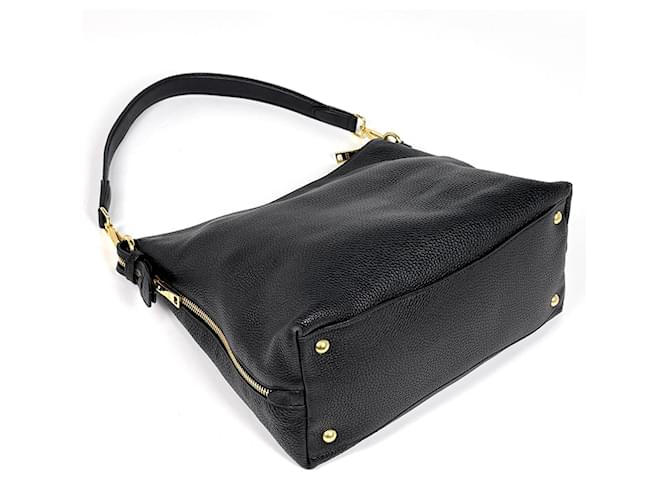 Borsa a tracolla Prada PRADA Logo Plate Nero - vista 2