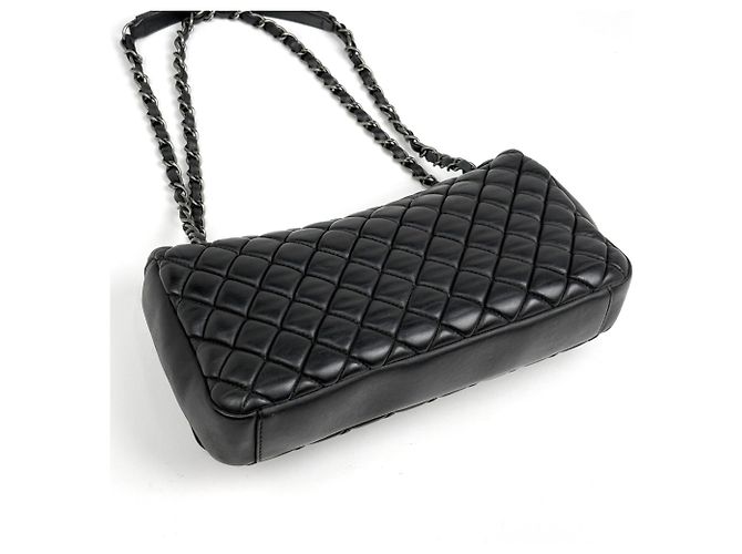 Borsa a Spalla con Catena Chanel Coco Mark Nero - vista 2