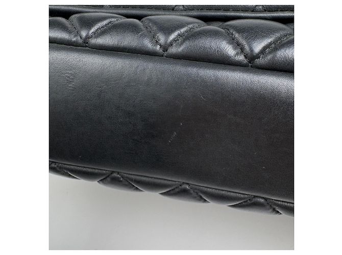 Borsa a Spalla con Catena Chanel Coco Mark Nero - vista 3