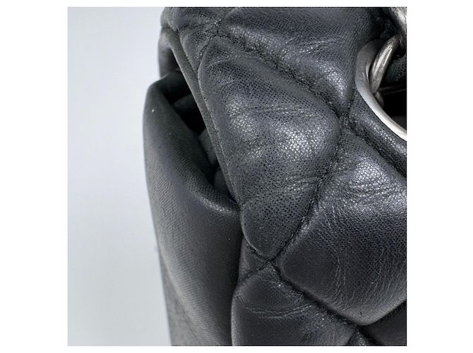 Borsa a Spalla con Catena Chanel Coco Mark Nero - vista 7
