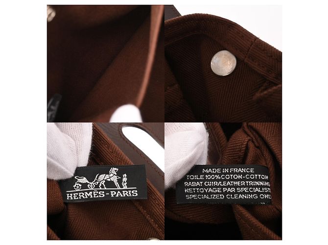 Hermès Borsa Hermes Valparaiso PM Brown Marrone - vista 10